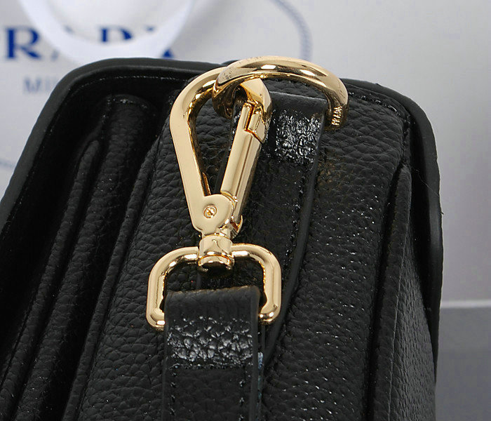 2014 Prada calfskin mini bag BT0952 black for sale